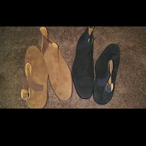 Aldo low cut men's suede boots